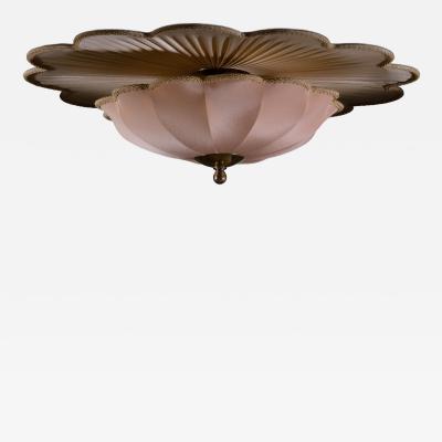 Fabric ceiling lamp
