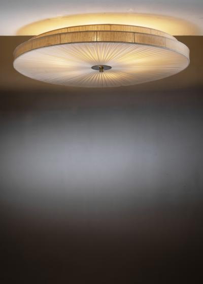 Fabric ceiling lamp