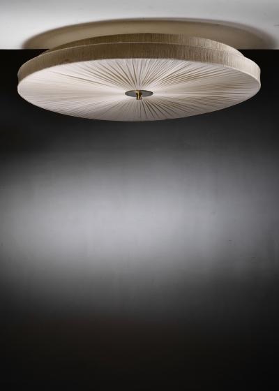 Fabric ceiling lamp