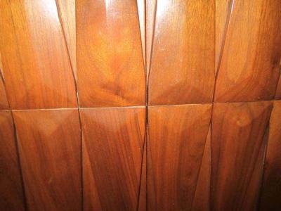 Fabulous Architectural 3 Dimensional Tall Dresser Mid century Modern