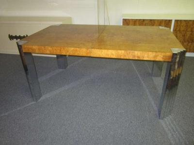 Fabulous Burled Olivewood Dining Table