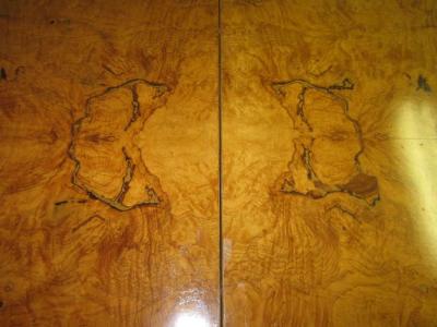 Fabulous Burled Olivewood Dining Table