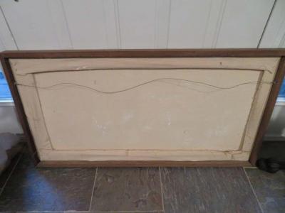 Fabulous Gino Hollander Abstract Painting Mid Century Modern