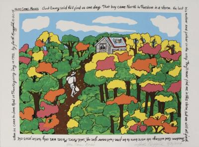 Faith Ringgold Here Comes Moses Ed 51 200