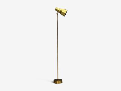 Falkenbergs Belysning Floor Lamp Brass Sweden 1960s