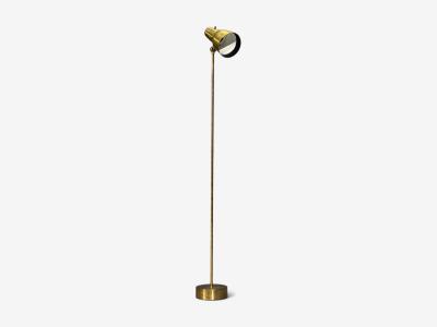 Falkenbergs Belysning Floor Lamp Brass Sweden 1960s