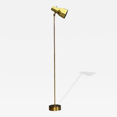 Falkenbergs Belysning Floor Lamp Brass Sweden 1960s