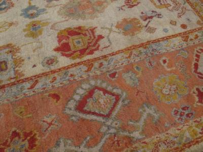 Fantastic Antique Oushak Carpet