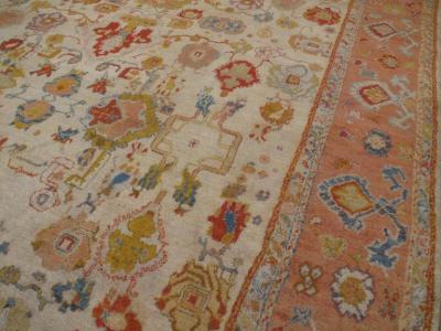 Fantastic Antique Oushak Carpet