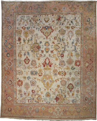 Fantastic Antique Oushak Carpet DK 113 96 