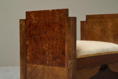 Fantastic Art Deco Bench in Highly Original Condition 1930s
