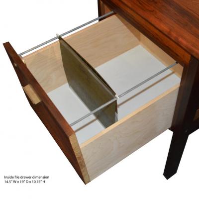Fars Stolefabrik For Maurice Villency Brazilian Rosewood Desk