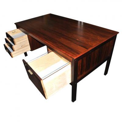 Fars Stolefabrik For Maurice Villency Brazilian Rosewood Desk