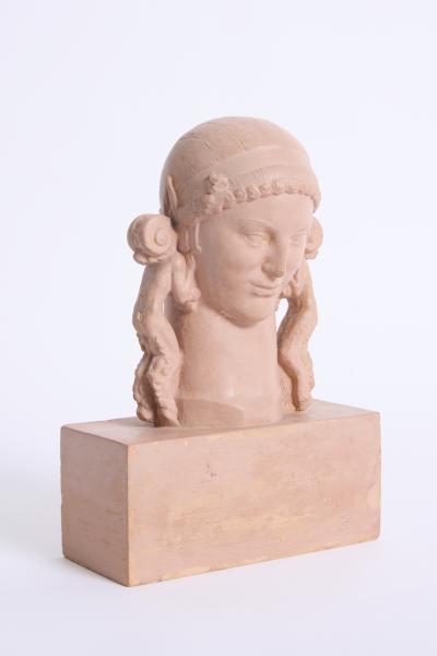 Fauns Head by Jean Ren Debarre 1907 1968 