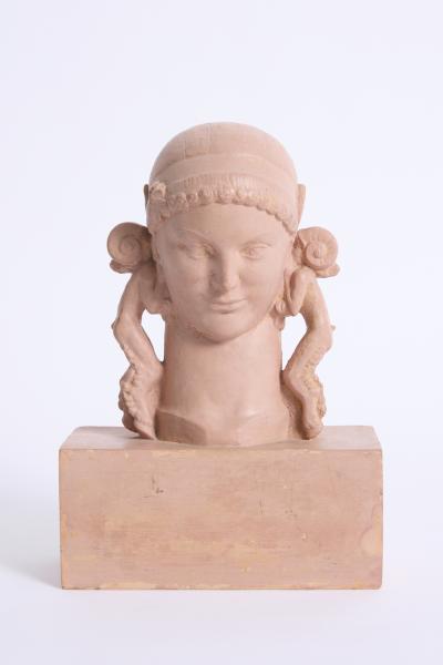 Fauns Head by Jean Ren Debarre 1907 1968 