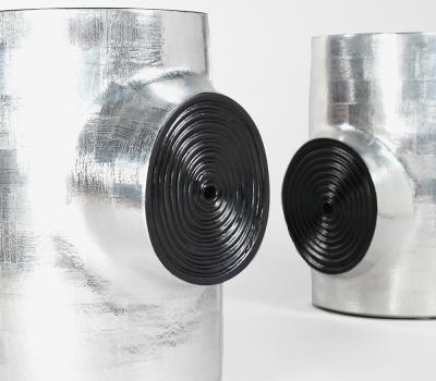 Fausto Salvi Limited edition Ceppo stools side tables by Fausto Salvi