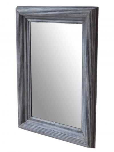 Faux Zinc Powder Room Mirror