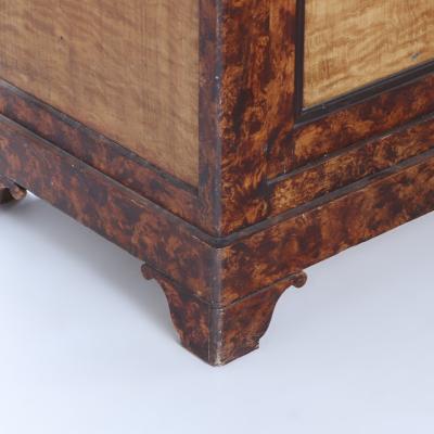 Faux tortoise Painted Italian Sideboard C 1900 