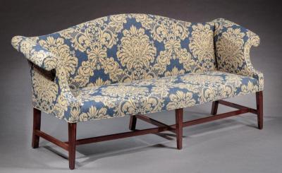 Federal Camel Back Sofa