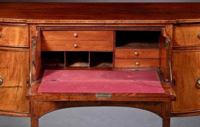 Federal Diminutive Bowfront Sideboard