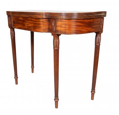 Federal Mahogany Card Table