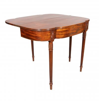 Federal Mahogany Card Table