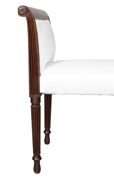 Federal Mahogany Window Bench