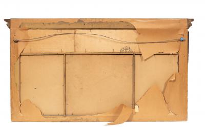 Federal Style Giltwood Overmantel Mirror