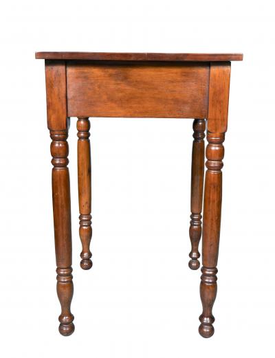 Federal Tiger Maple Side Table