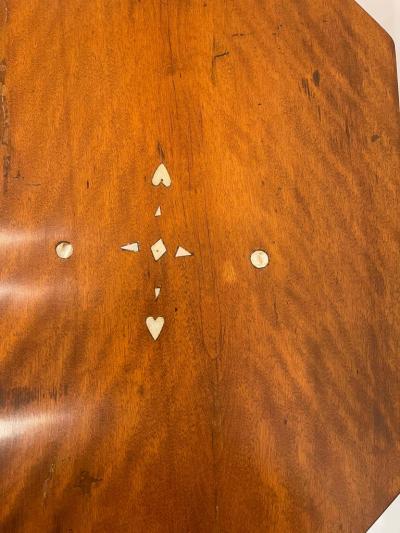 Federal Tiger Maple Tripod Table American Early 19th Century