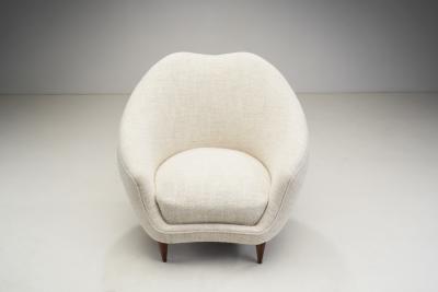 Federico Munari Federico Munari Mid Century Modern Lounge Chairs Italy 1950s