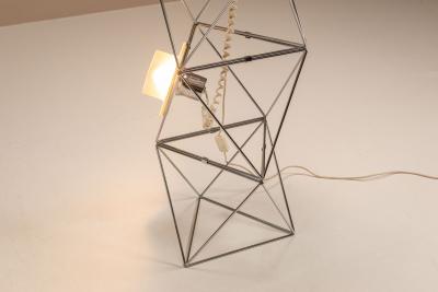 Felice Ragazzo Poliedra Sculptural Space Age Lamp by Felice Ragazzo for Harvey Guzzini Italy
