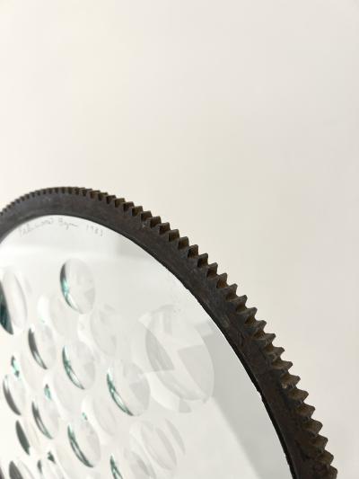 Feliciano Bejar Glass and Iron Magiscope Sculpture by Feliciano B jar