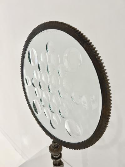 Feliciano Bejar Glass and Iron Magiscope Sculpture by Feliciano B jar