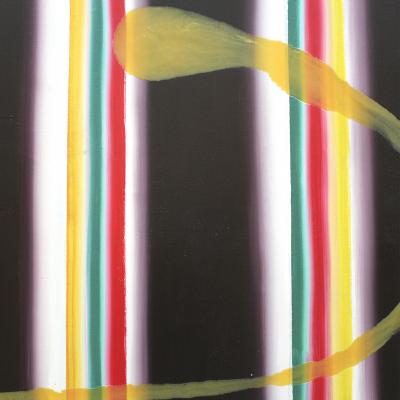Felicidad Moreno Contemporary Colorful Artwork Nidos by Felicidad Moreno