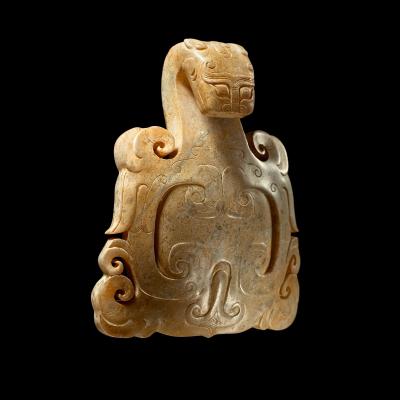 Feline Dragon Belt Hook Warring States Period