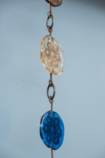 Felipe Delfinger Sun Catcher Art Glass Hanging