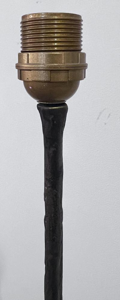 Felix Agostini 1960 Bronze Sculptural Floor Lamp