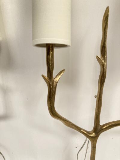 Felix Agostini Pair of 1960s sconces in the style of Felix agostini