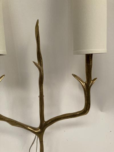 Felix Agostini Pair of 1960s sconces in the style of Felix agostini