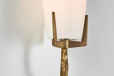 Felix Agostini Wall Lamp by F lix Agostini Attr for Maison Arlus France ca 1960s