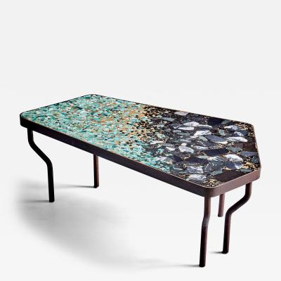 Felix Muhrhofer Hand crafted Terrazzo Coffee Table Prince Clint by Felix Muhrhofer