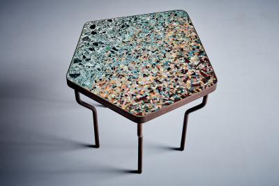 Felix Muhrhofer Hand crafted Terrazzo Coffee Table Prince Dave by Felix Muhrhofer