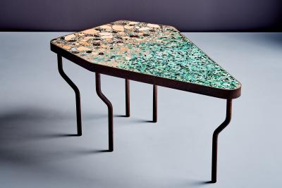 Felix Muhrhofer Hand crafted Terrazzo Coffee Table Prince Marilyn by Felix Muhrhofer