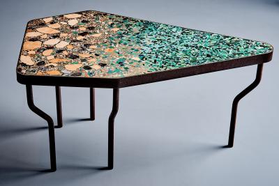 Felix Muhrhofer Hand crafted Terrazzo Coffee Table Prince Marilyn by Felix Muhrhofer