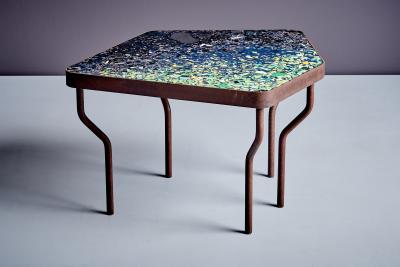 Felix Muhrhofer Hand crafted Terrazzo Coffee Table Prince Mia by Felix Muhrhofer