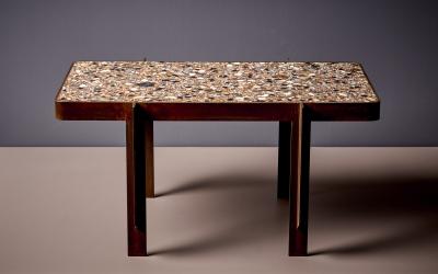 Felix Muhrhofer Handcrafted Admiral Whitney 1 Terrazzo Coffee or Side Table by Felix Muhrhofer
