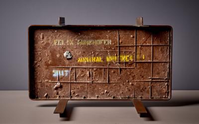 Felix Muhrhofer Handcrafted Admiral Whitney 1 Terrazzo Coffee or Side Table by Felix Muhrhofer