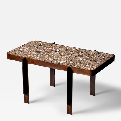 Felix Muhrhofer Handcrafted Admiral Whitney 1 Terrazzo Coffee or Side Table by Felix Muhrhofer