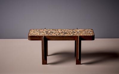 Felix Muhrhofer Handcrafted Admiral Whitney 3 Terrazzo Coffee or Side Table by Felix Muhrhofer